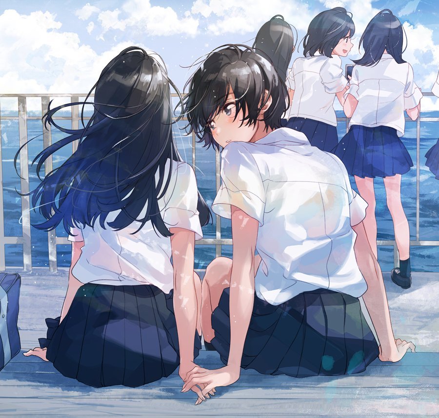 姐妹花画风超赞画师フライ020202twitterflyco