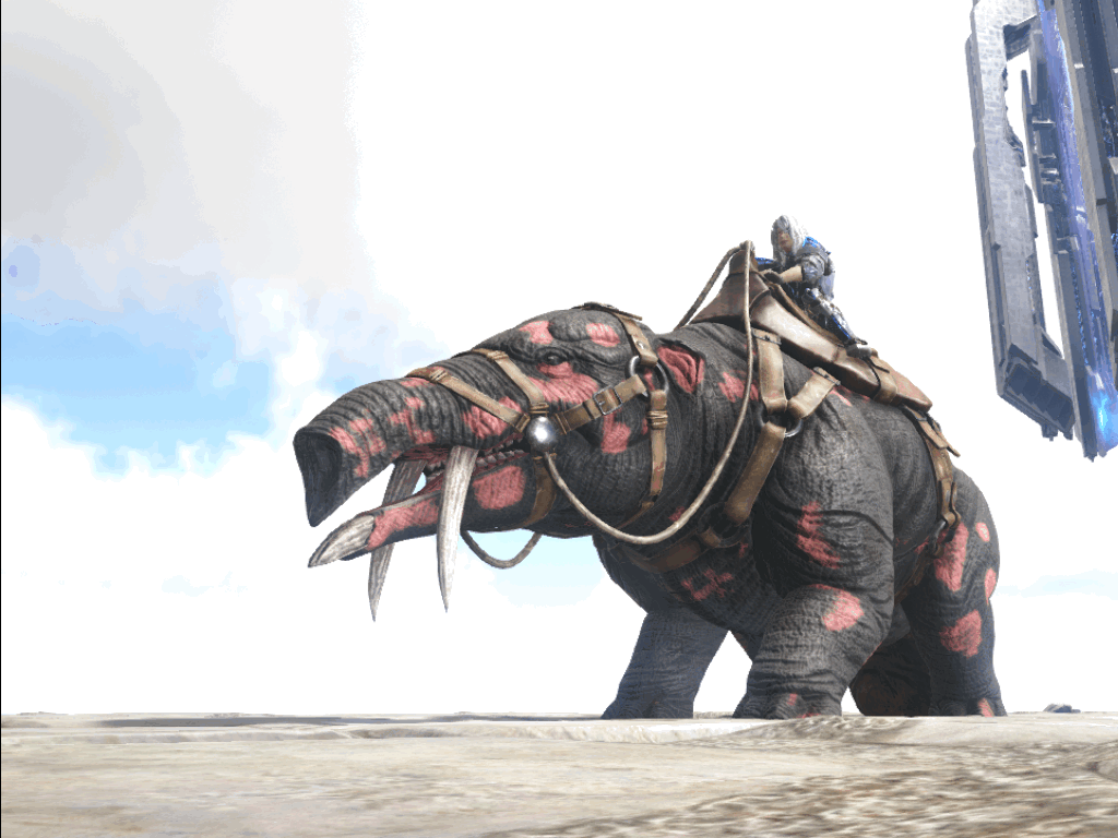 方舟生存进化:长得像猪一样的大象亲戚渐新象,生产粪便的一霸