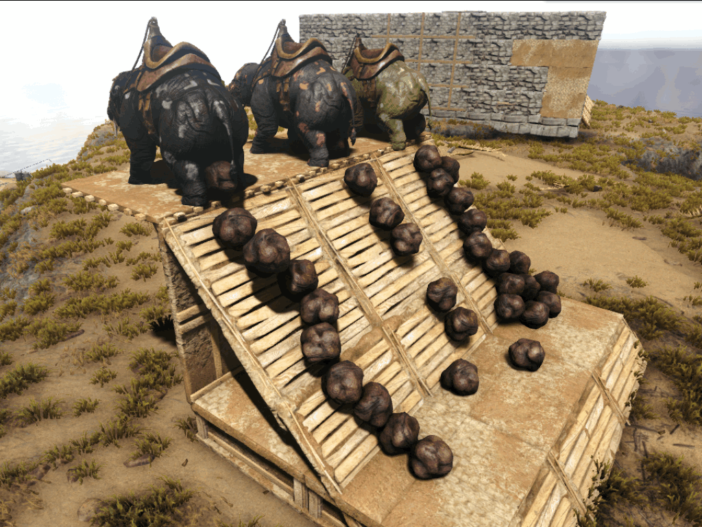 方舟生存进化:长得像猪一样的大象亲戚渐新象,生产