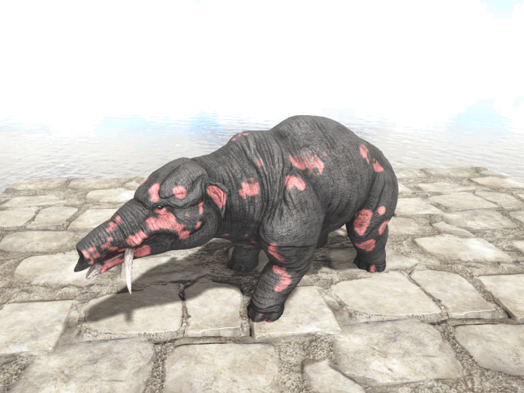 方舟生存进化:长得像猪一样的大象亲戚渐新象,生产粪便的一霸