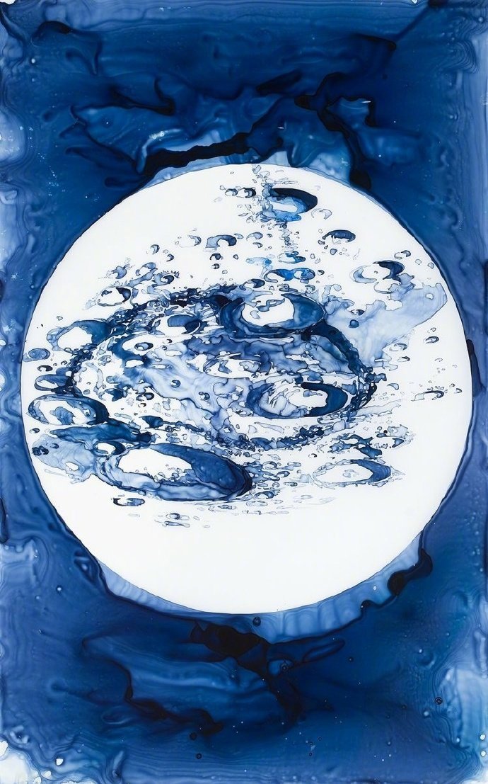 蓝色幻想 | 艺术家 lia halloran