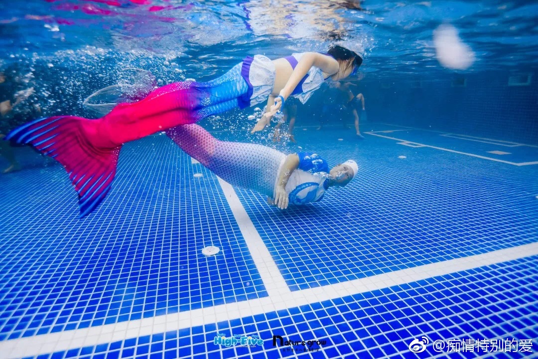 沈阳的美人鱼课程即将闪亮登场.在海帆,遇见美丽自由的你