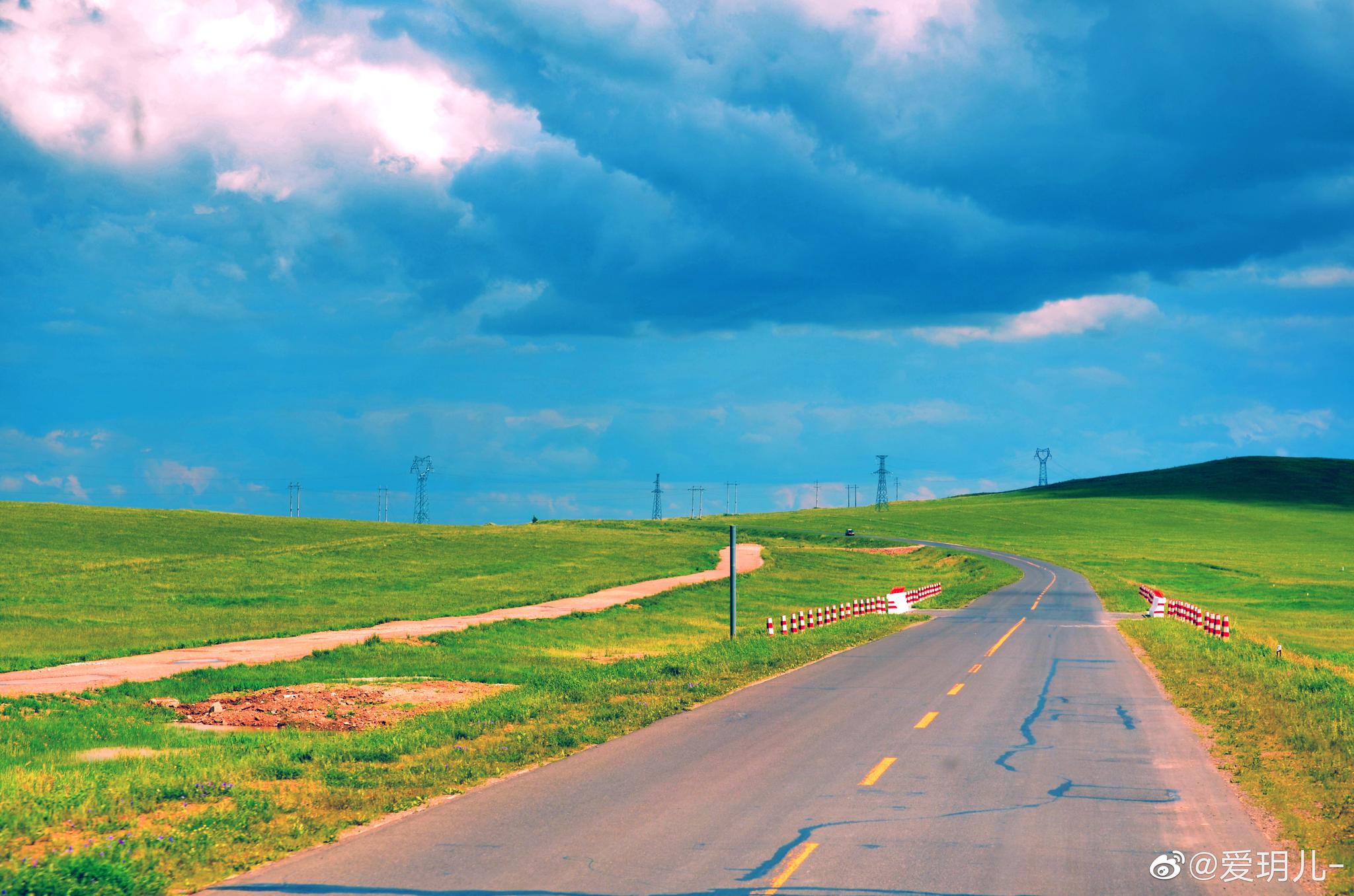 草原天路是最美的路原创摄影中国图库冯飞燕中国图库tukuchina