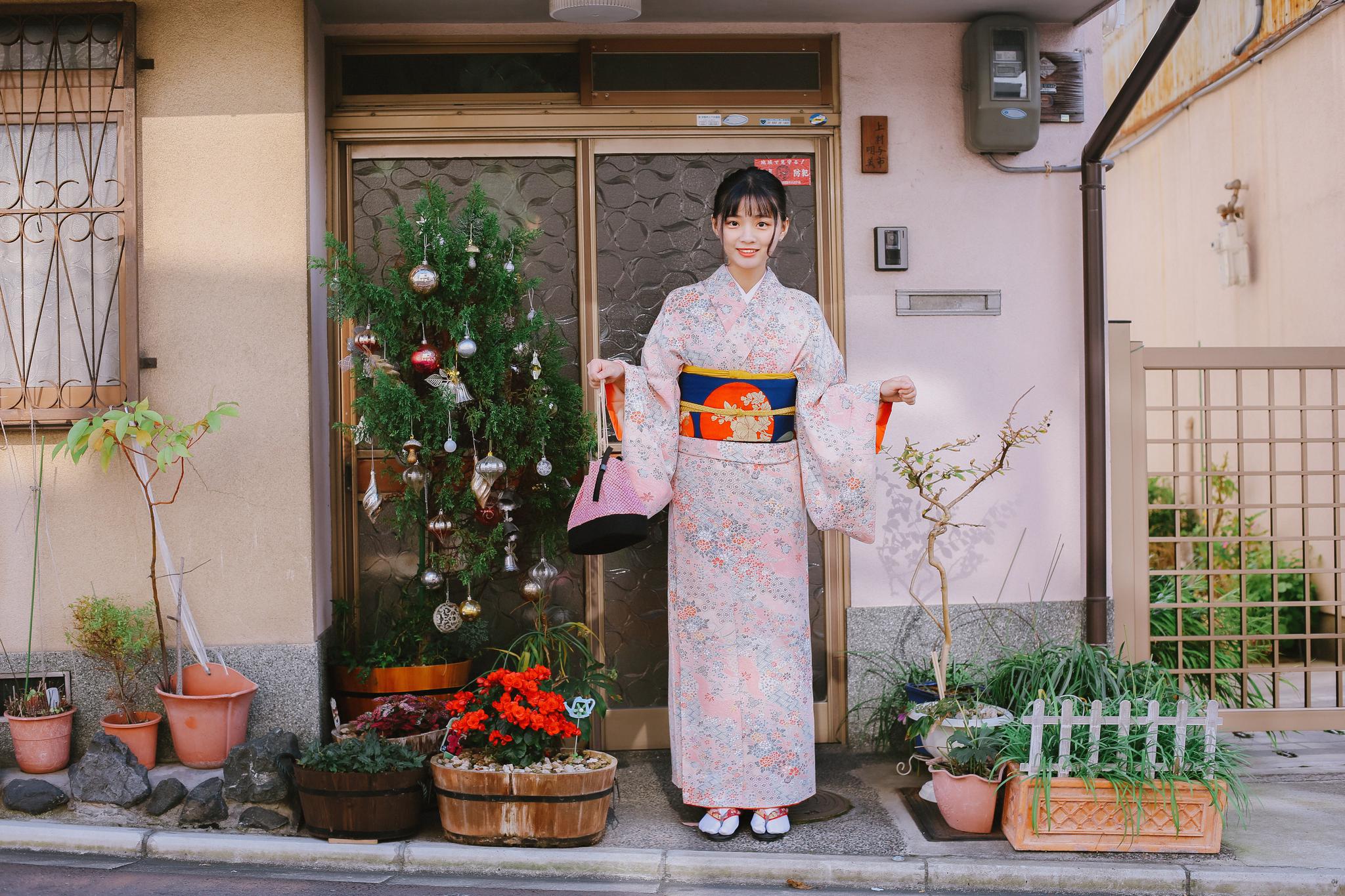 日本行day7日本之行最爱京都穿和服在寺庙和小巷间穿梭用木屐走