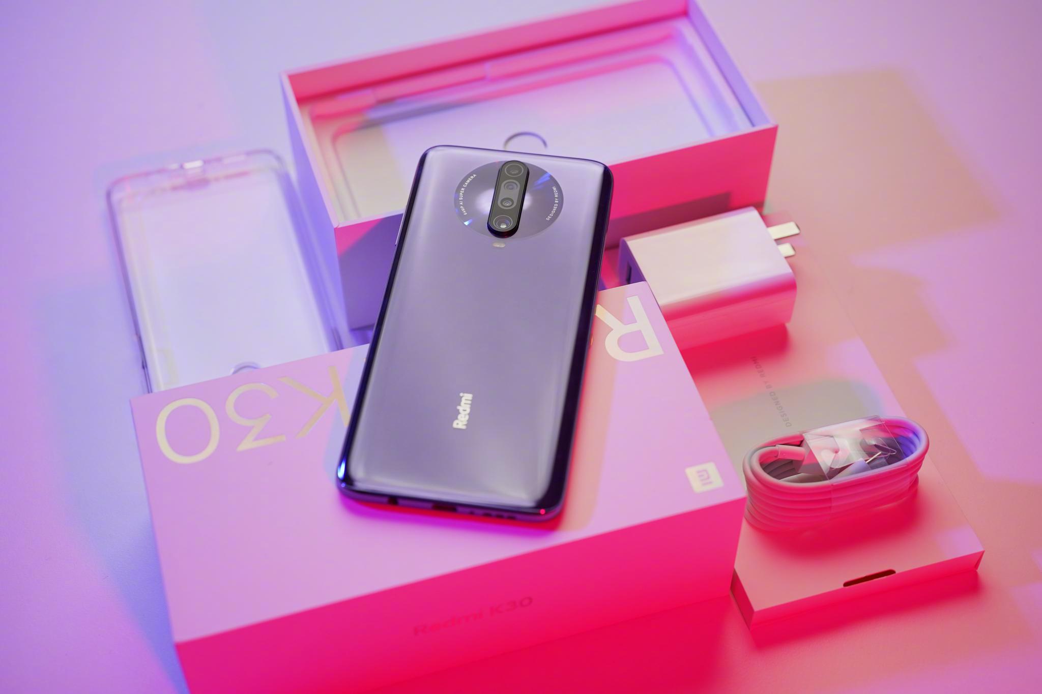 redmi k30开箱美图,喜欢的点个赞!