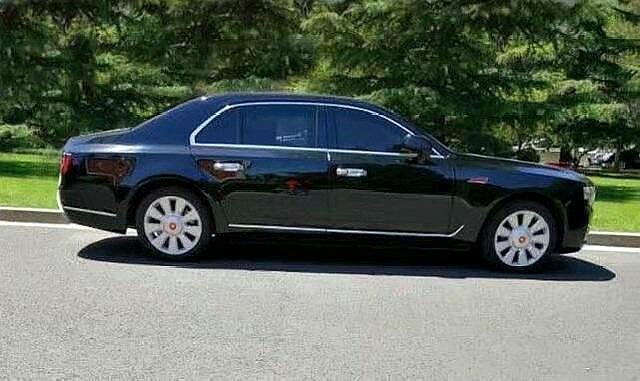 红旗l3现身街头,外观大气有档次,车长5.5米,v8发动机