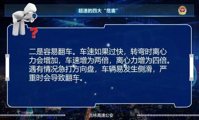 十次车祸九次快，超速就是按下了生命的快进键！