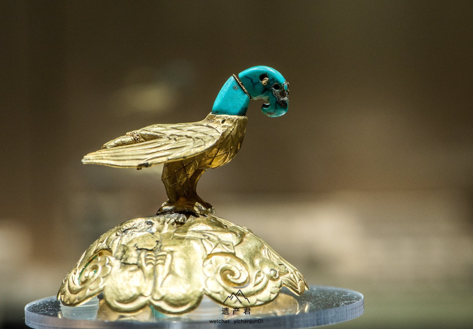 内蒙古博物院藏· 战国时期匈奴王金冠