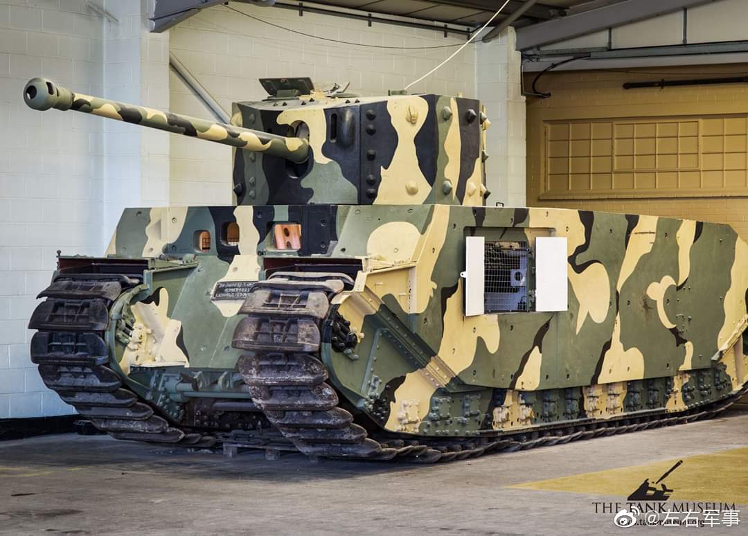 很长的tog2重型战车,是第二次世界大战初期