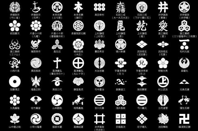 日本战国时期常见的“家纹”、“军旗”、“马印”都是什么?|军旗|武田信玄