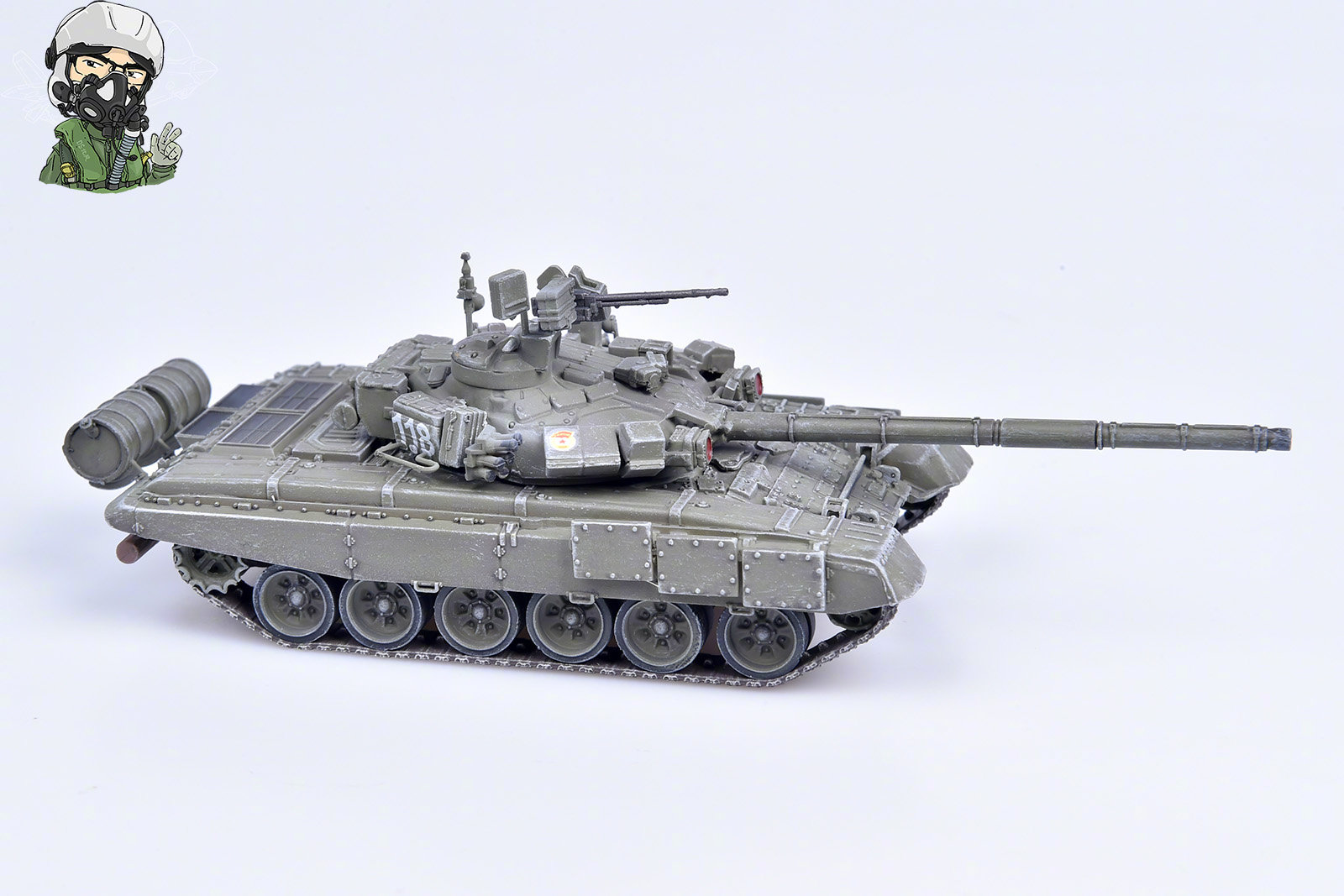 搜模阁as72137 1/72 俄罗斯t-90mbt坦克合金成品模型