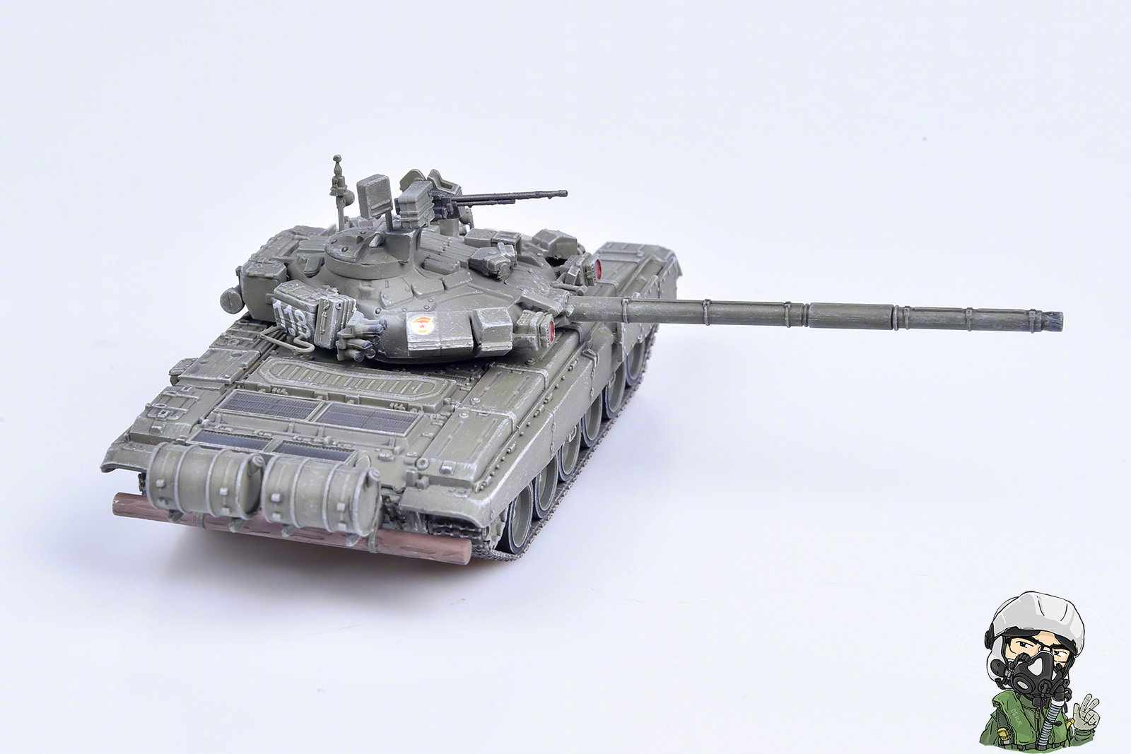 搜模阁as72137 1/72 俄罗斯t-90mbt坦克合金成品模型