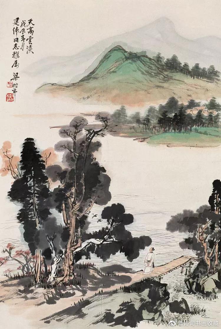 梁树年山水画作欣赏
