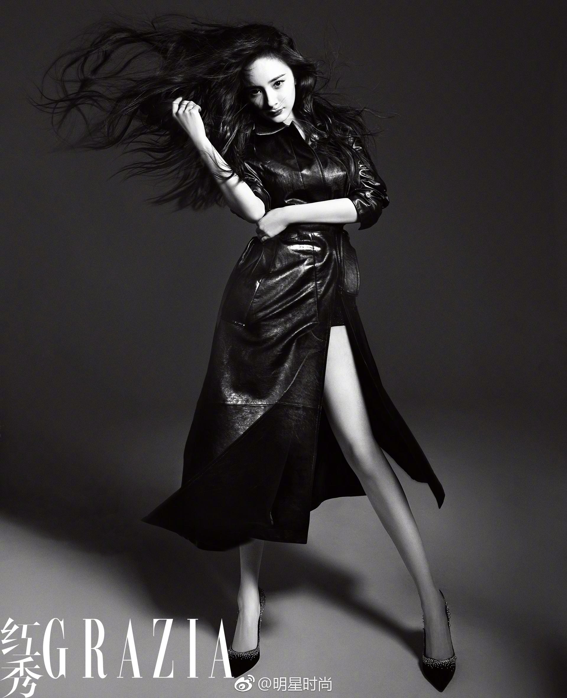 杨幂时尚杂志封面大片,个性张扬而不失优雅,带着无限魅力