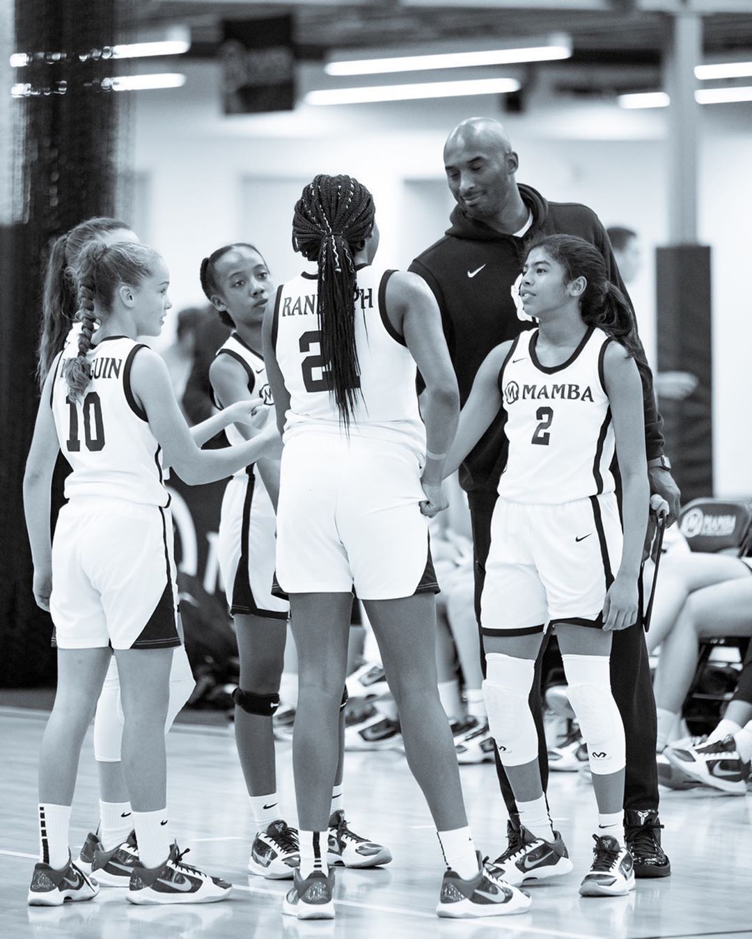 科比和二女儿生前最后一组照片