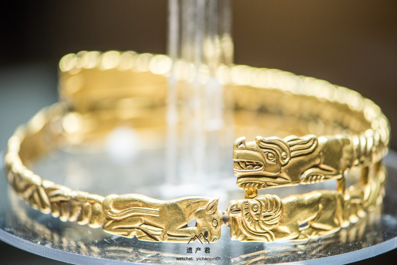 内蒙古博物院藏· 战国时期匈奴王金冠