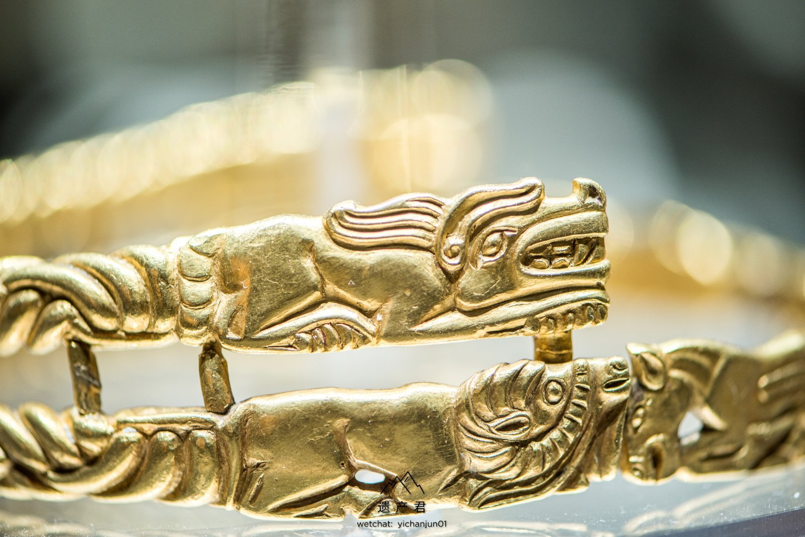 内蒙古博物院藏· 战国时期匈奴王金冠