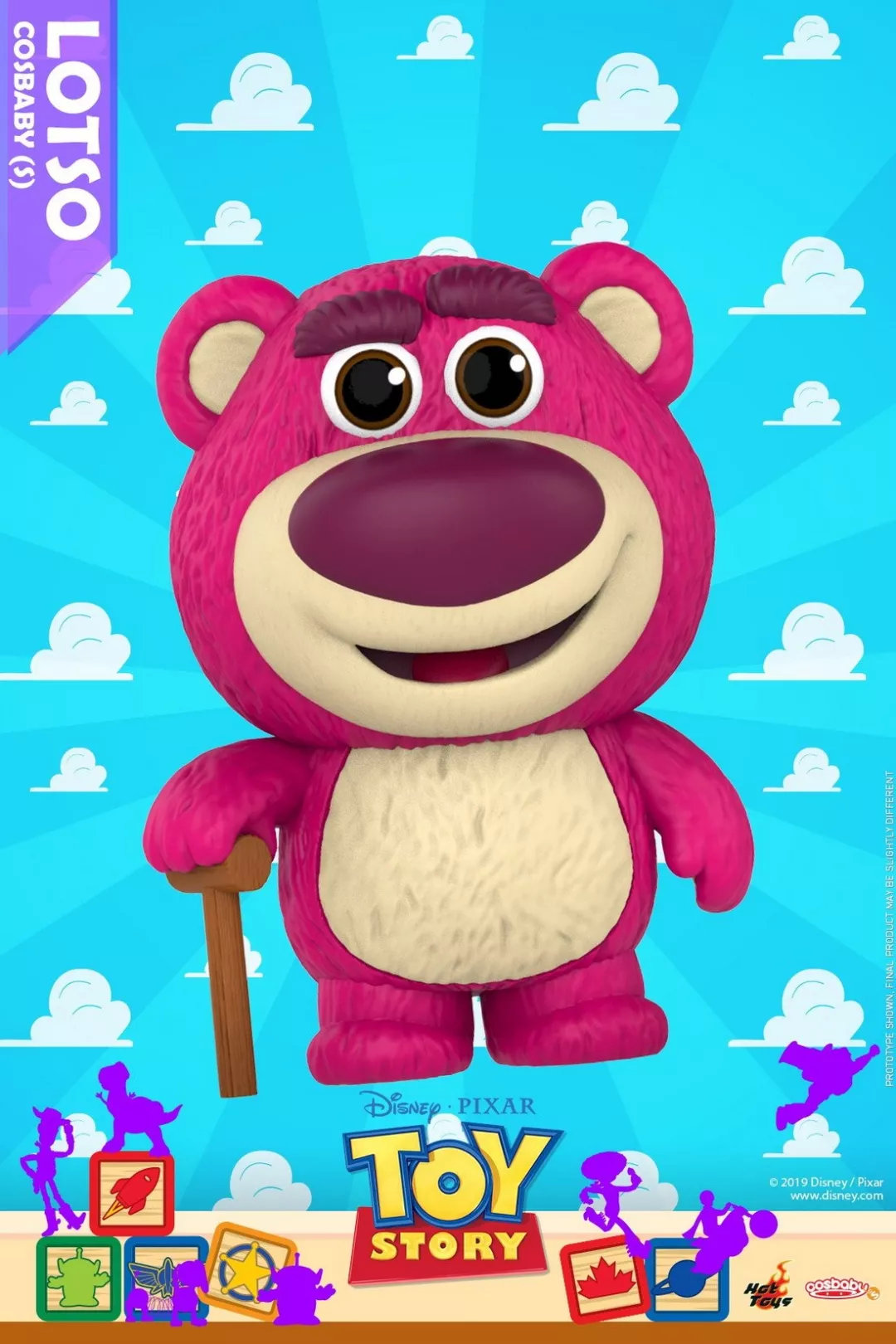 抱抱熊所以《玩具总动员》的cosbaby还是很可爱的你们最喜欢的是哪一