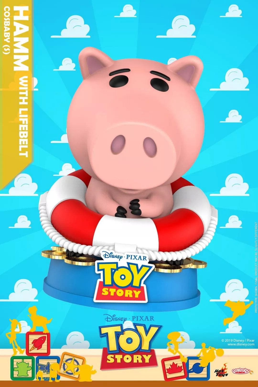 抱抱熊所以《玩具总动员》的cosbaby还是很可爱的你们最喜欢的是哪一