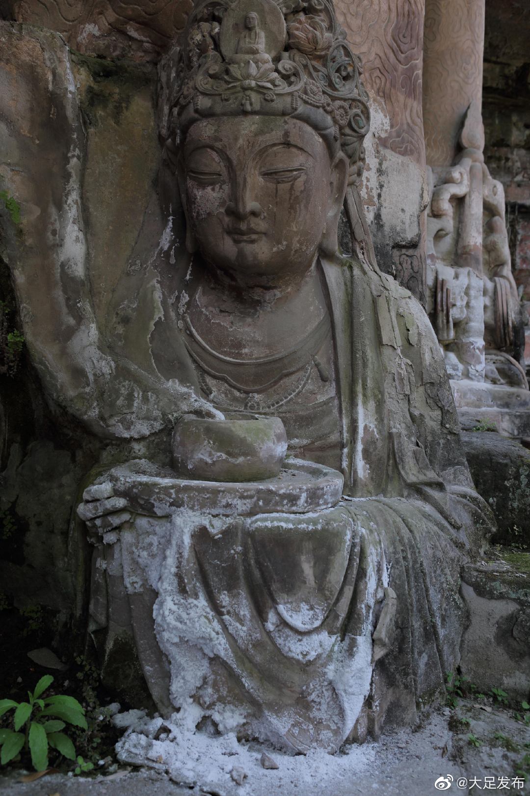 世界最大石雕半身卧佛像——大足石刻宝顶山卧佛摩崖造像保护修缮工程