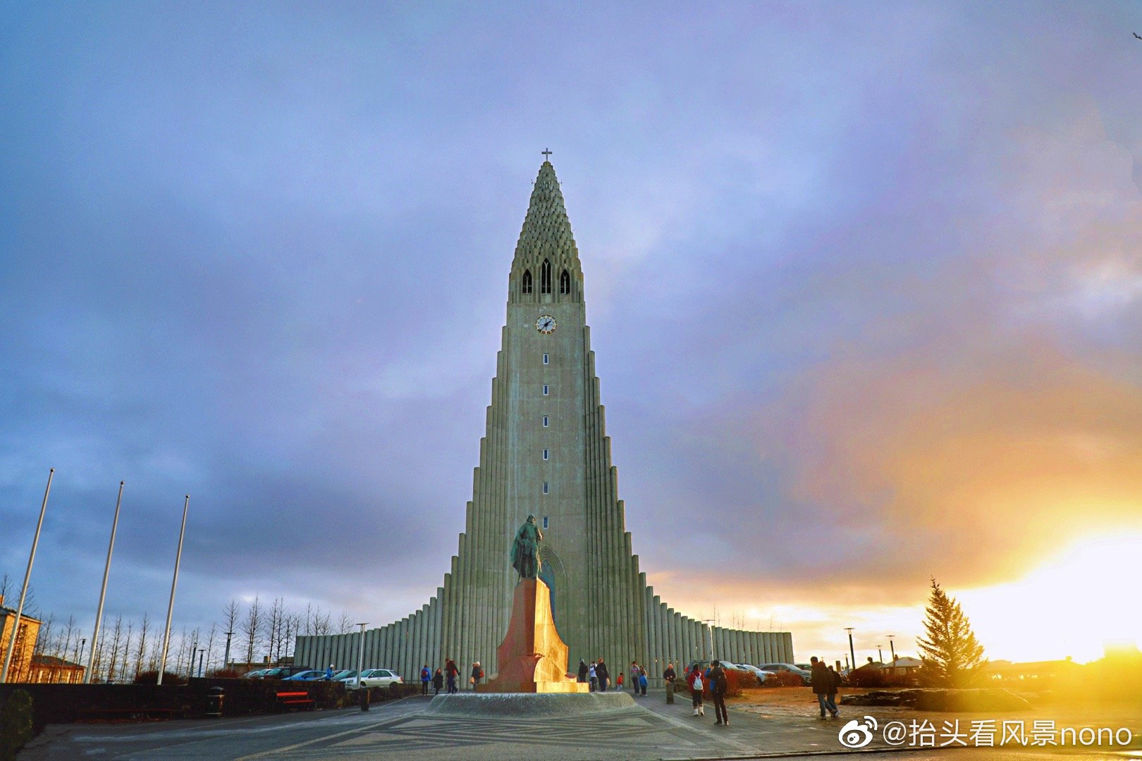 冰岛,哈尔格林姆斯大教堂,是首都雷克雅未克最高的建筑