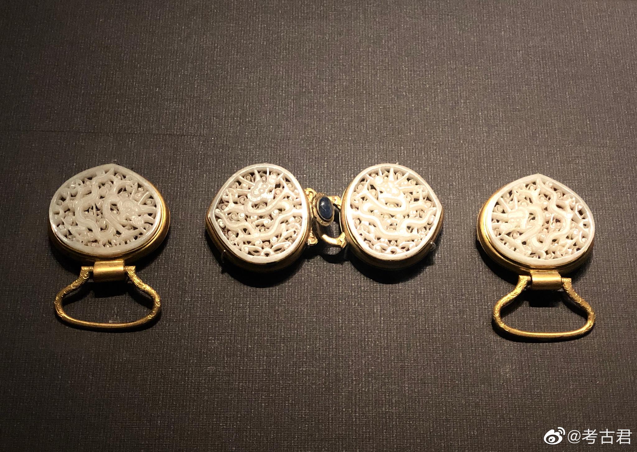 清宫所藏历代皇帝的腰带,各种华丽丽.用了哪些珍贵材质