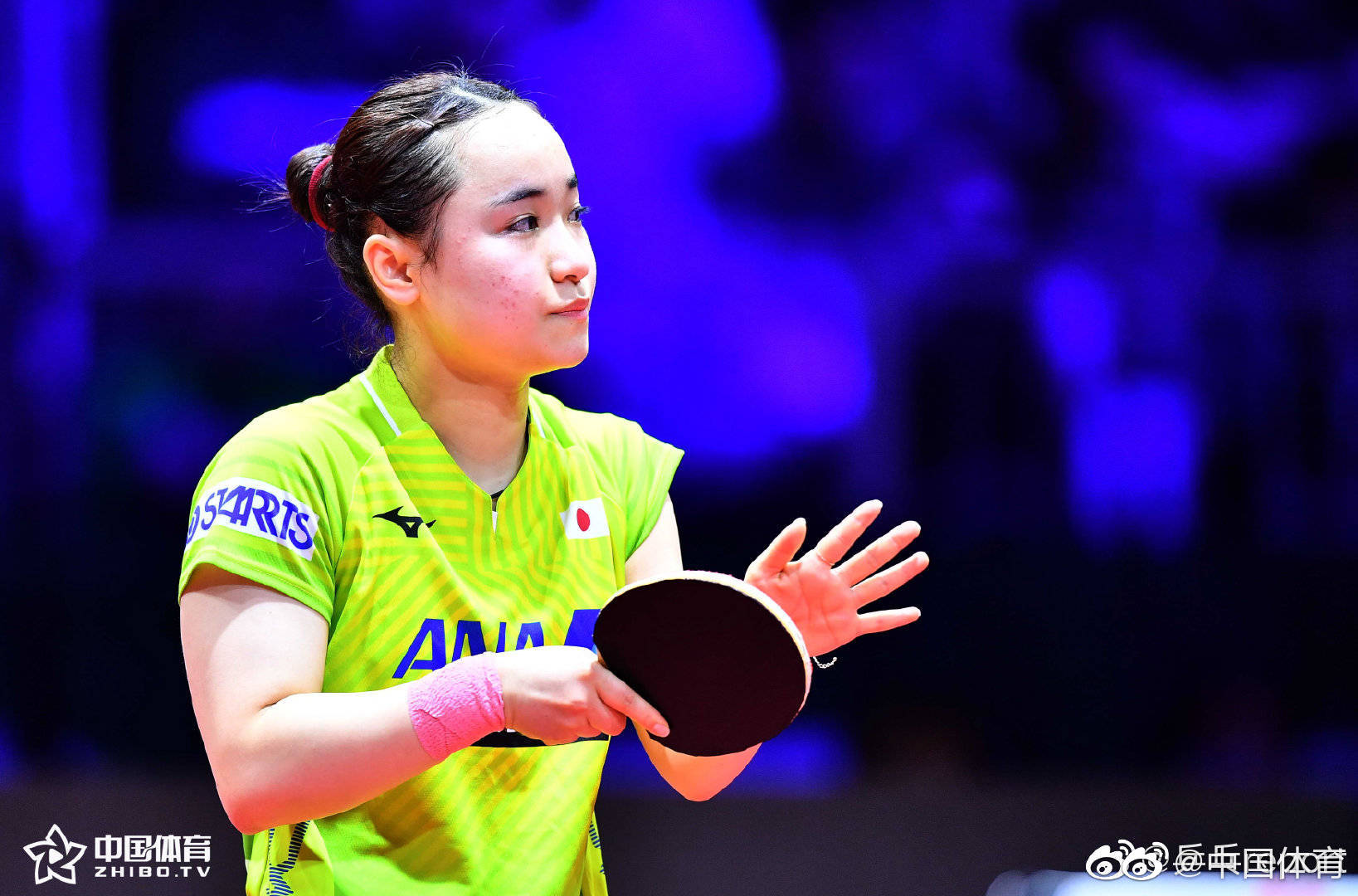 孙颖莎在女单1/16决赛中,4-1击败伊藤美诚!