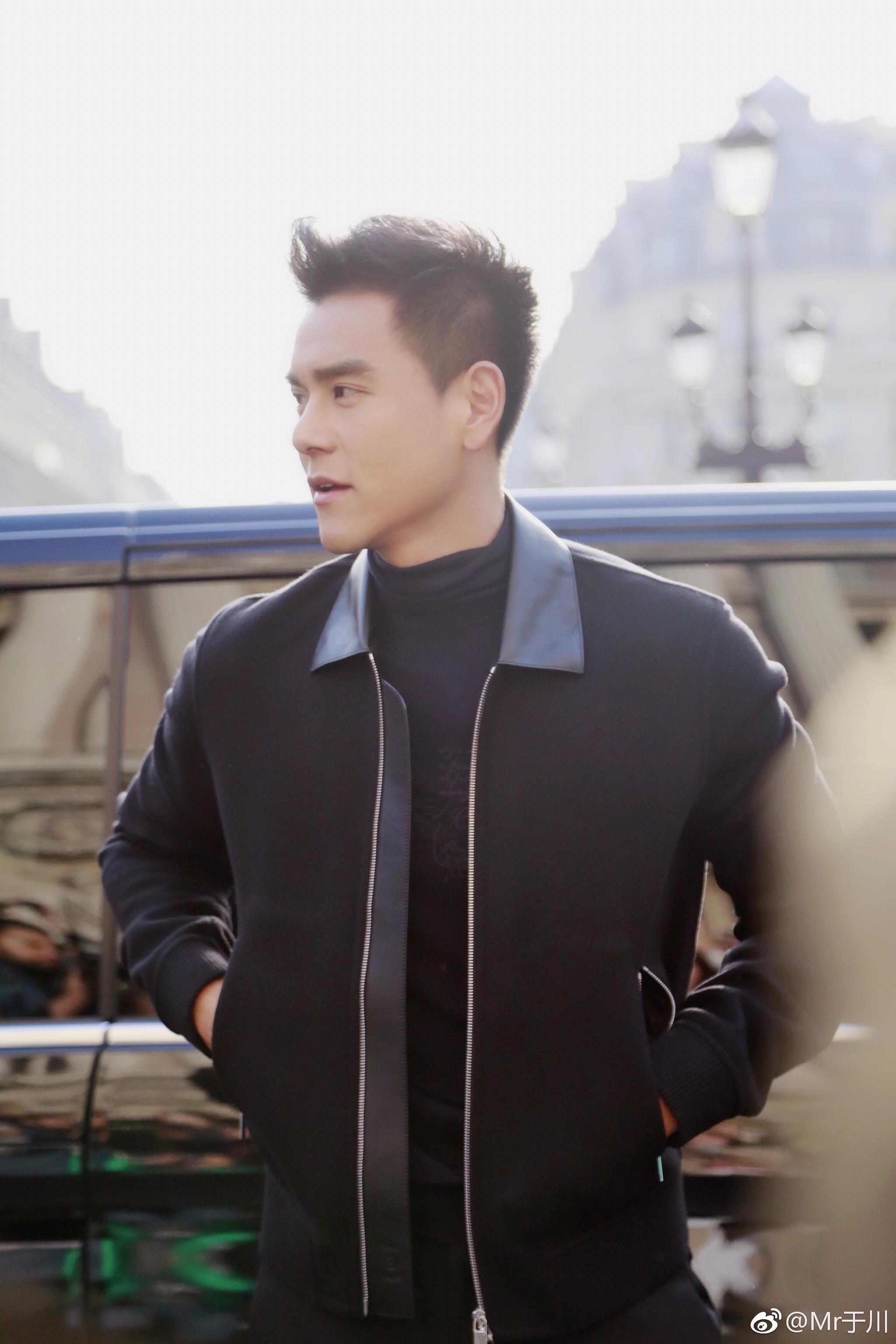 彭于晏以代言人的身份亮相berluti秀场高清大图来了