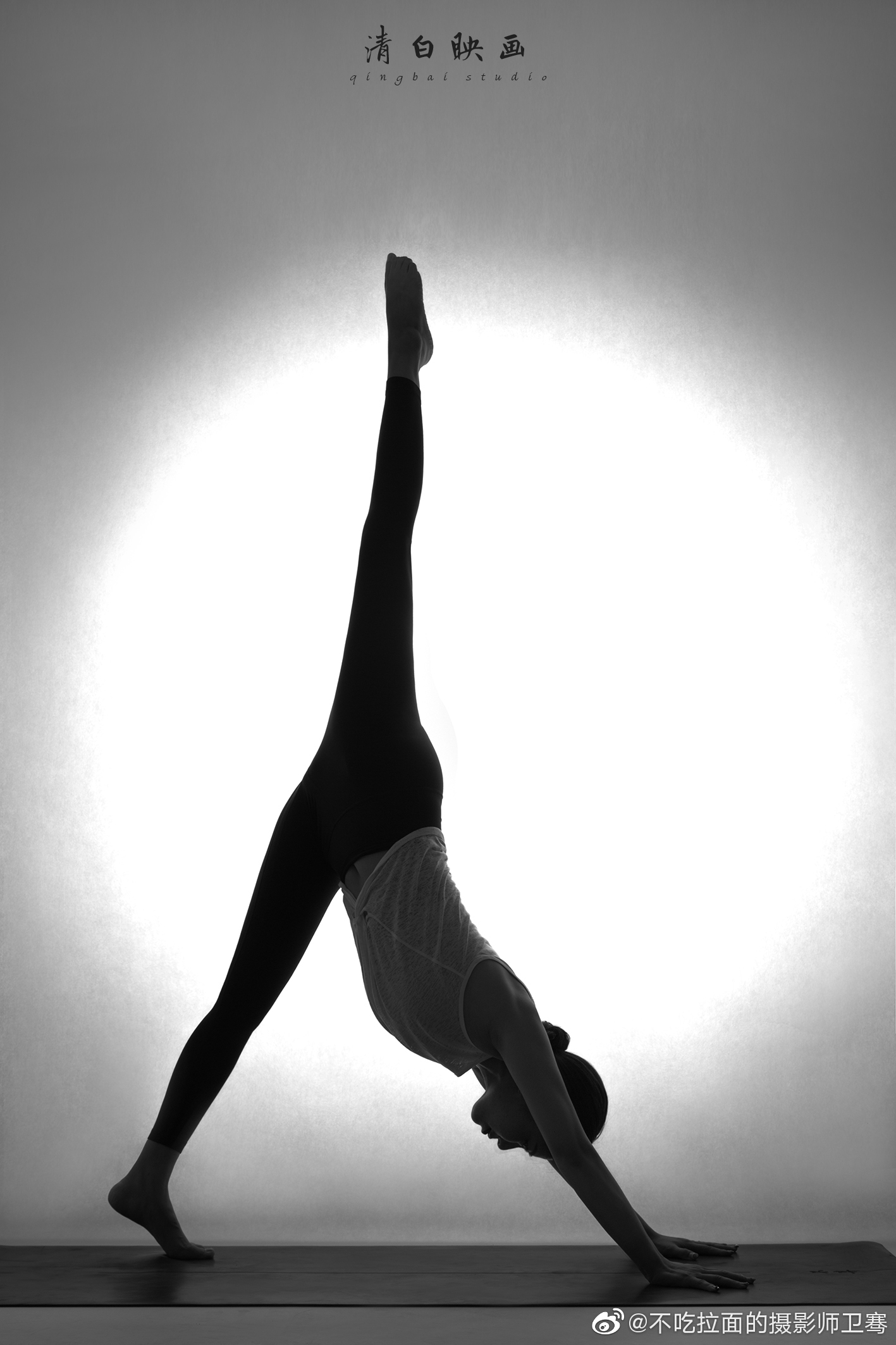 为了一位客人的瑜伽馆开业宣传,最近拍摄了太多瑜伽体位照