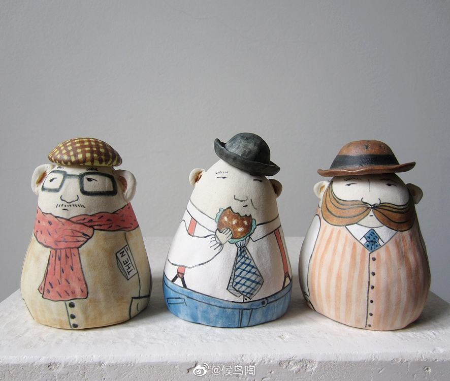 陶艺家yenyenlo有趣的陶艺作品