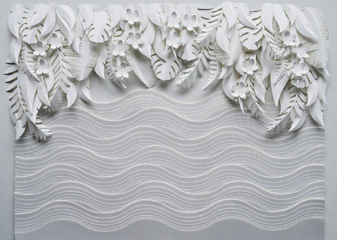 纸雕塑艺术 | 法国艺术家 camille ortoli