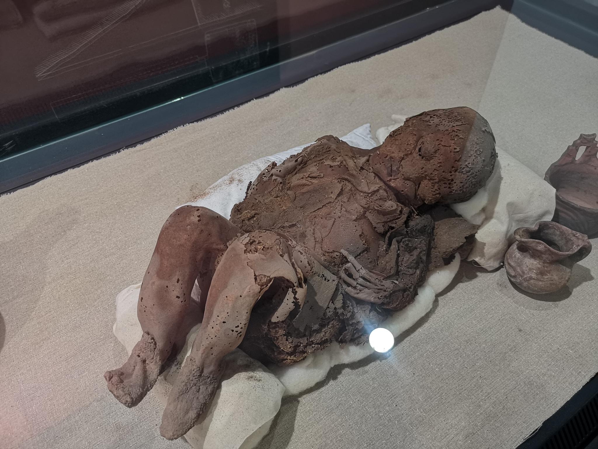 吐鲁番博物馆藏的古代干尸年代从3000多年到清代不等