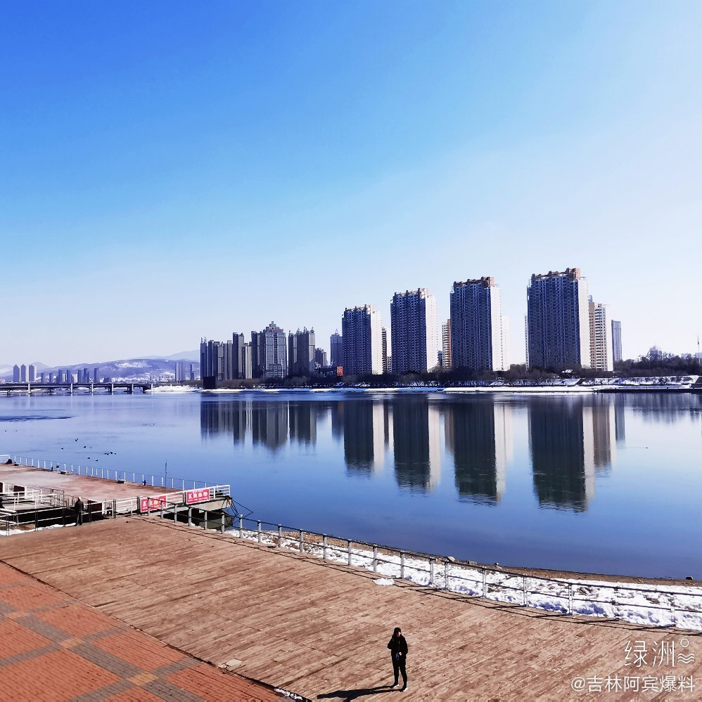 吉林市松花江边!_高清图集_新浪网