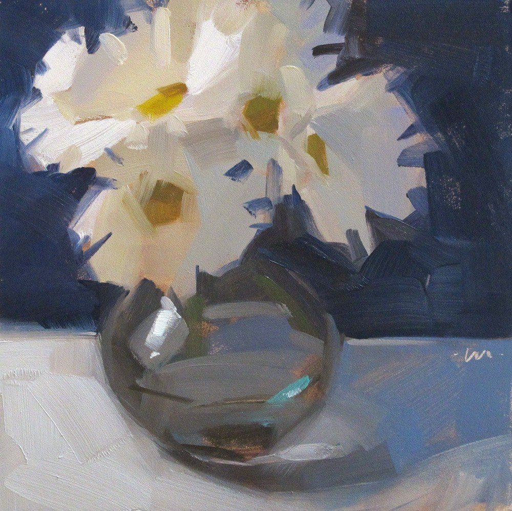 画家carolmarine静物写生