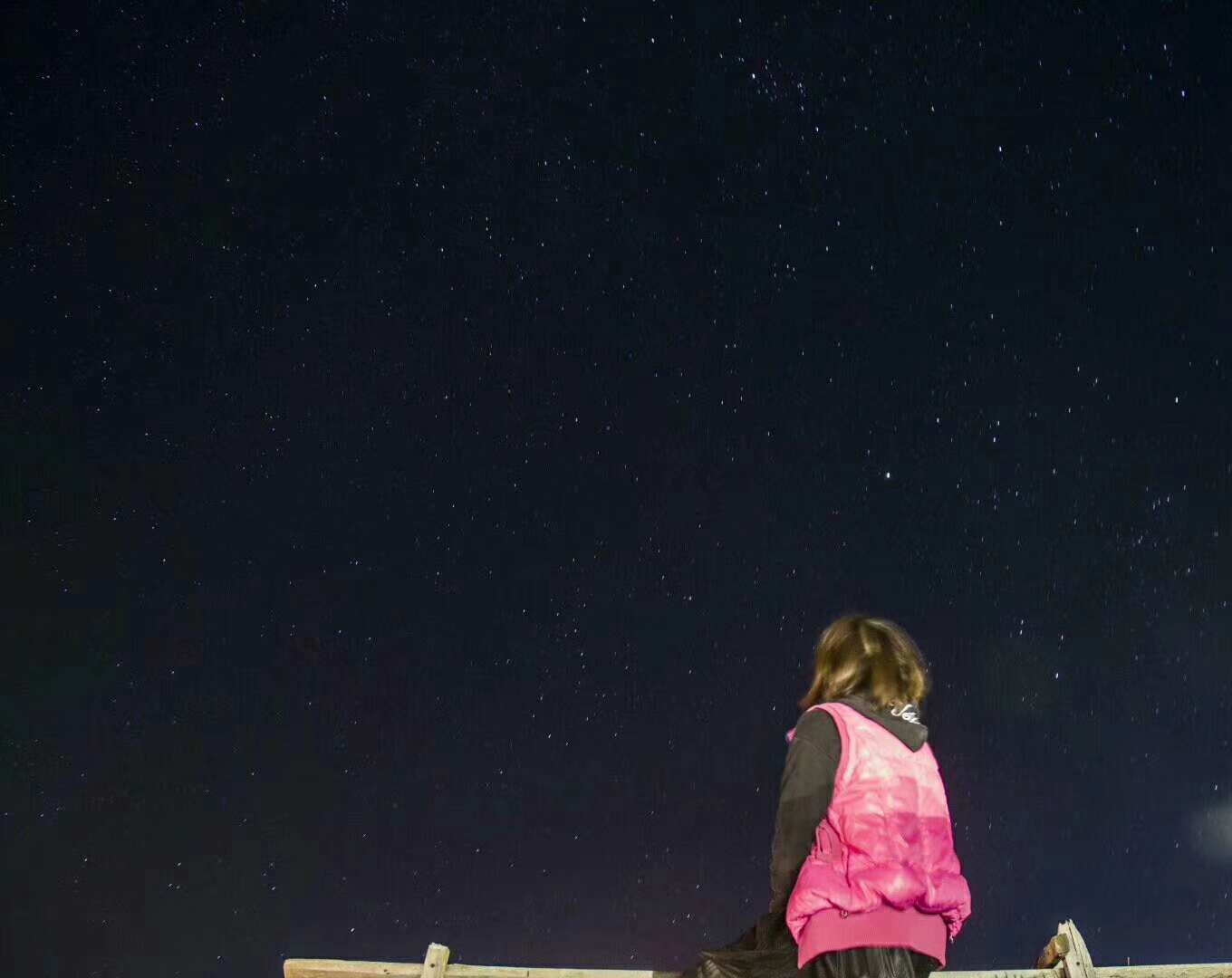 小时候,总是抬头就能看到繁密的星星;长大后,却不知为何