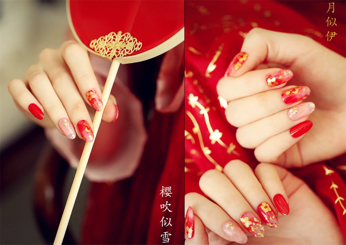 张张古风典雅,图二忍了,看到最后沦陷了|美甲|汉服|指甲_新浪新闻