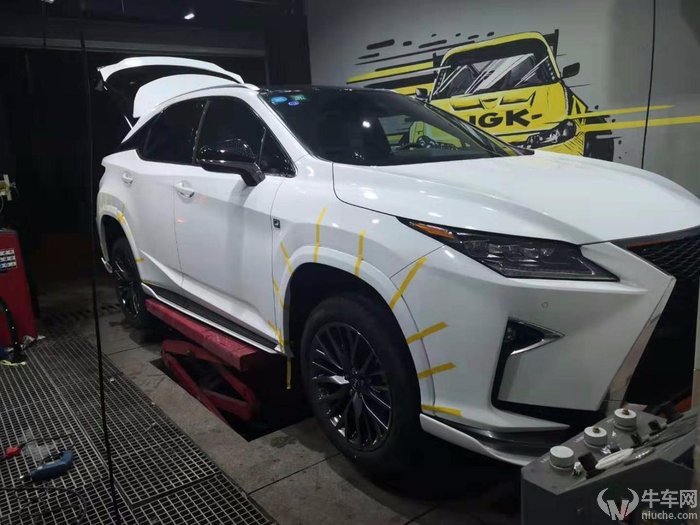 温润如玉,淡雅如风,实拍雷克萨斯rx300 f sport改装案例