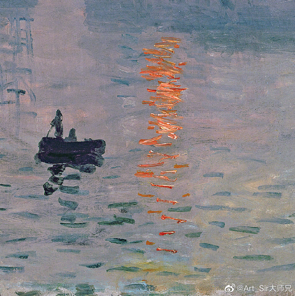 莫奈的日落时分