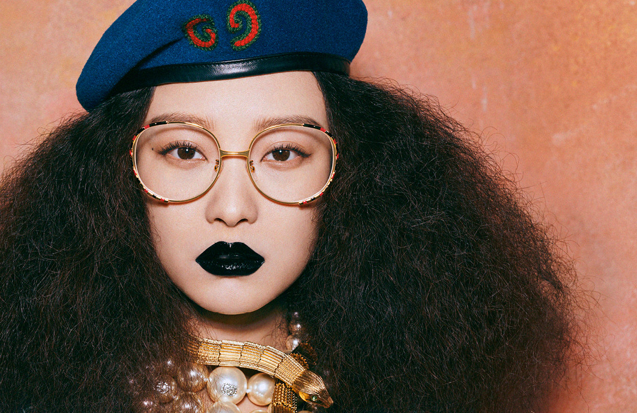 倪妮,金钟仁倾情演绎古驰2020秋冬眼镜广告形象大片