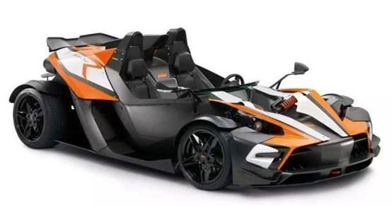 KTM X-BOW GTX官图发布 搭2.5T马力超600匹