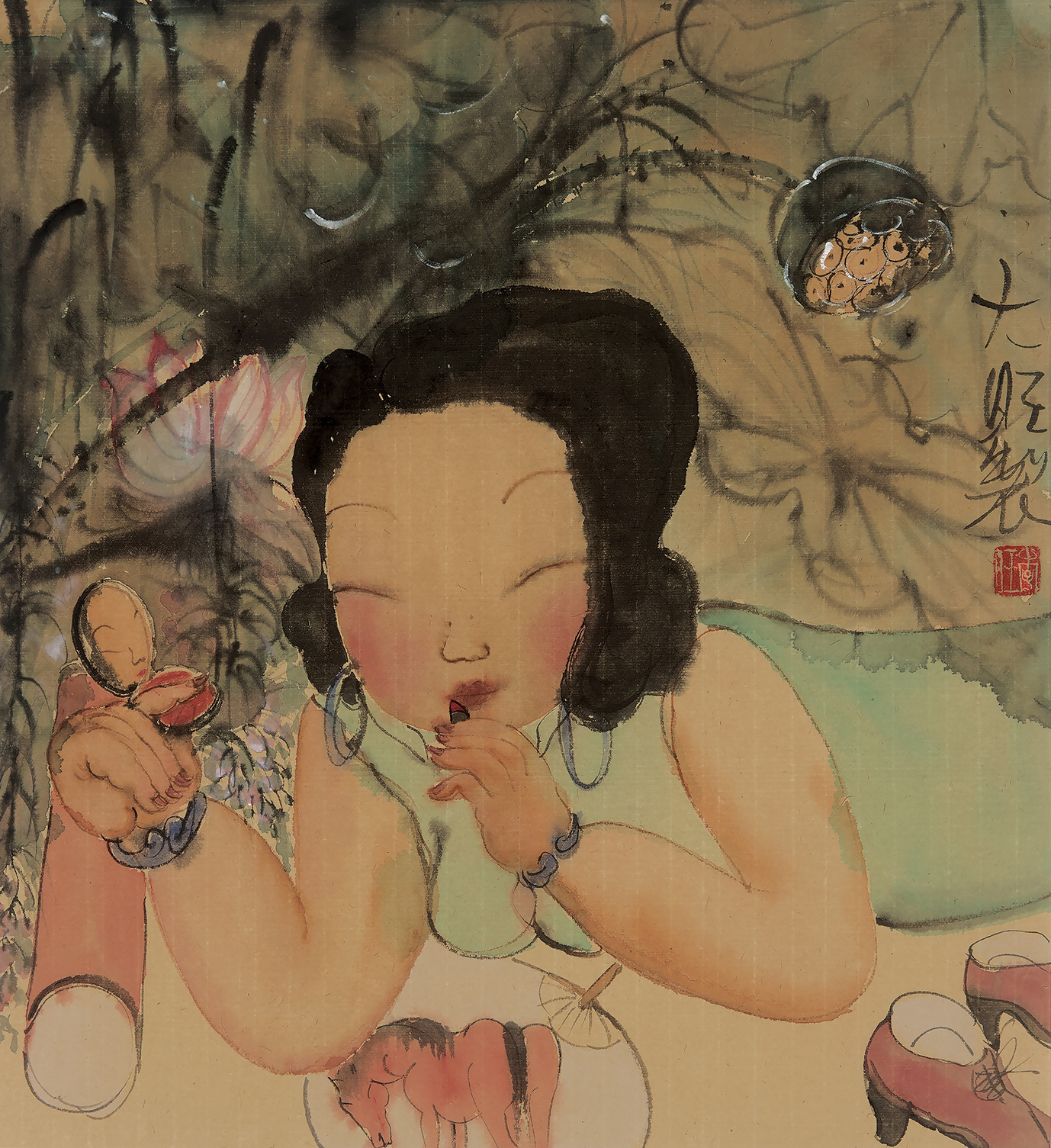 戏墨听蝉——李旺个人作品展,圣缘博艺艺术馆