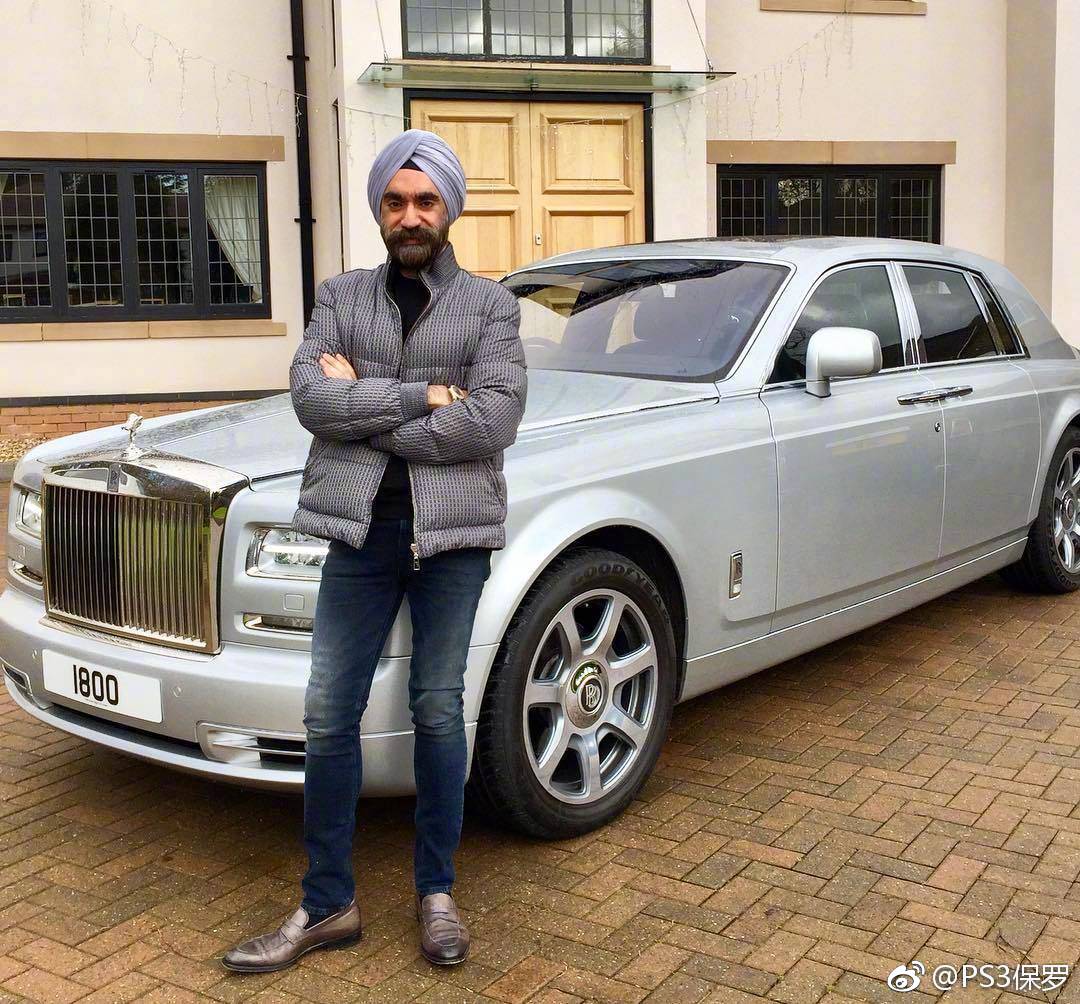 英国印度裔富豪reuben singh近日再次购入劳斯莱斯,一买就是6台