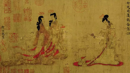 足不出户看文物|传世名作:女史箴图|顾恺之_新浪新闻