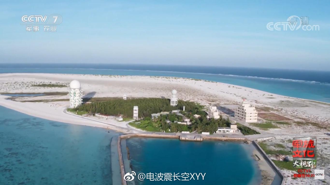 西沙中建岛守备营硬是在沙岛上种出了一片树林