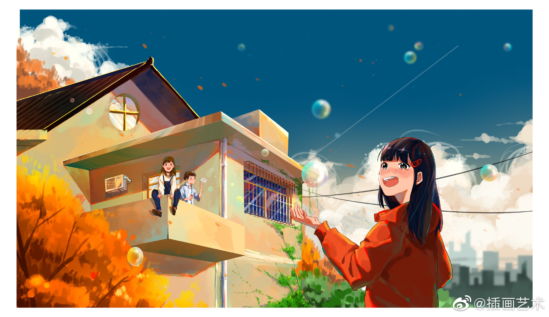 投稿Illustrator @六十五便士 美好都不应该被遗忘|便士|投稿_新浪新闻