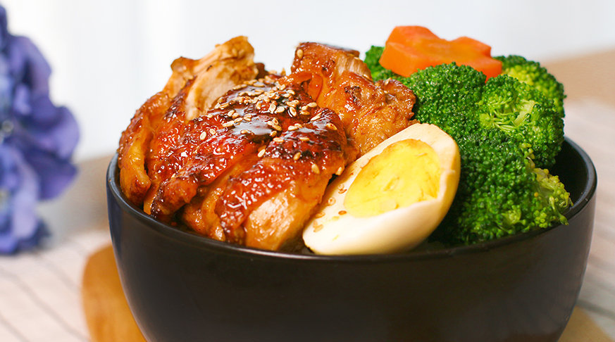日式照烧鸡腿饭,居家办公也不要忘了给自己做顿好吃的