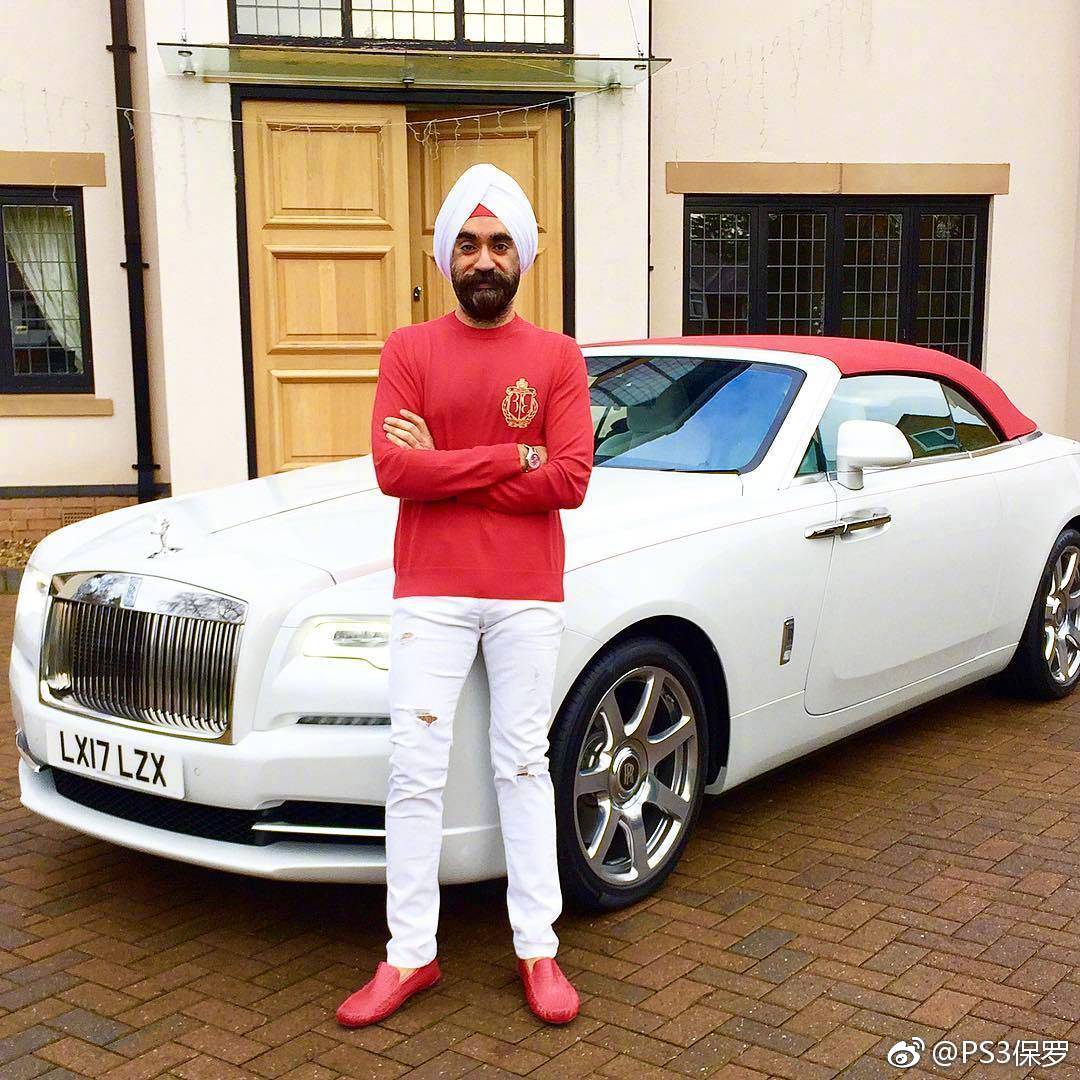 英国印度裔富豪reuben singh近日再次购入劳斯莱斯,一买就是6台