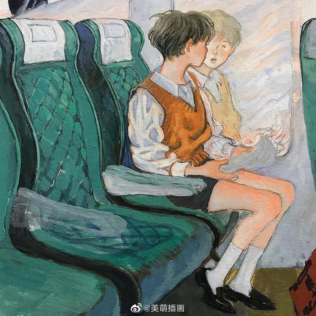 插画师noma笔下的小少年