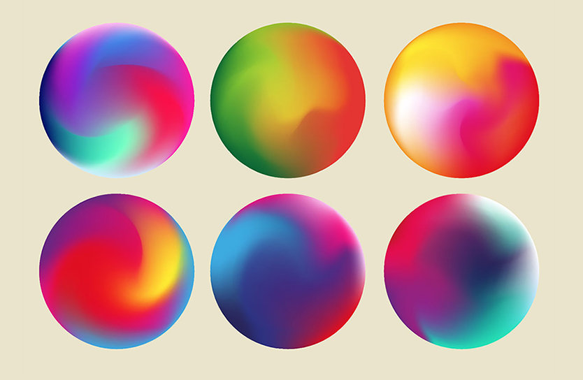 本篇教你如何运用ai网格渐变设计打造五彩斑斓的圆球!灵活掌握