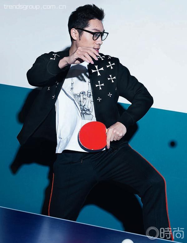 许昕的时尚大片